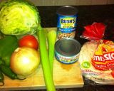 ツナ缶と残り野菜のファヒタ 10分で作り方1写真