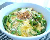 【楽めし】ピーマン丼作り方4写真