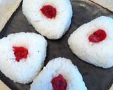 新米だ!塩おにぎりだ!梅干し入りだ!作り方7写真