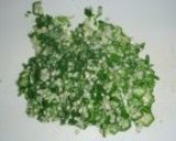オクラと海苔の佃煮のそうめん作り方2写真