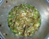 オクラと海苔の佃煮のそうめん作り方3写真