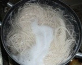 オクラと海苔の佃煮のそうめん作り方4写真