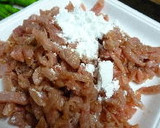 豚肉とシシトウのオイスター炒め作り方2写真
