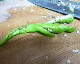 豚肉とシシトウのオイスター炒め作り方4写真