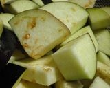 トマトとナスのクリーム煮作り方1写真