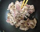 材料豚肉だけ！激ウマ甘辛肉◎作り方3写真