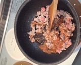 スタミナ☆アボカドとトマトの肉みそ冷麺作り方1写真