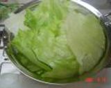 子供も大好き　甘辛牛肉のレタス包み作り方2写真