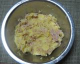 揚げない！鶏挽き肉のヘルシー焼きコロッケ作り方3写真
