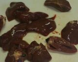 私の鶏レバーのケチャップ煮作り方1写真