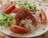 梅の棒々鶏サラダ作り方4写真