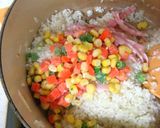 お鍋でピラフ*炊飯器が無いの~!作り方4写真