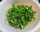 ピーマンとひき肉の炒め物作り方1写真
