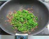 ピーマンとひき肉の炒め物作り方3写真