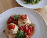 ★フレッシュバジルとトマトの冷製パスタ★作り方6写真