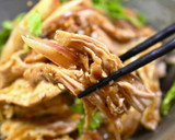 蒸し鶏と香菜の和えもの。作り方14写真