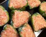 ジューシーピーマンの肉詰め♡玉ねぎソース作り方4写真