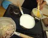 チキンマカロニグラタンを手作りソースで！作り方2写真