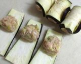 茄子巻きバーグのミートソース煮込み作り方3写真