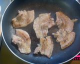 豚バラ肉で作るネギ塩麹豚丼作り方5写真