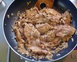 豚バラ肉で作るネギ塩麹豚丼作り方10写真