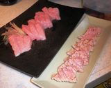 まぐろのカマで、大トロづくし作り方6写真