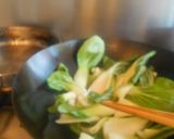 ５分でできるよ☆青梗菜の炒め物作り方3写真