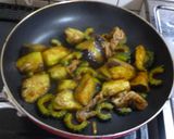 パパのナス＆ゴーヤーの焼肉のたれ炒め作り方5写真
