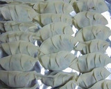 おろししょうがたっぷりの、夏のにら餃子作り方3写真