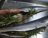 ローズマリー風味で♡秋刀魚の塩焼き作り方2写真