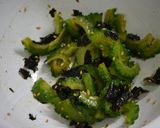 ゴーヤのナムル風磯和え～お弁当にも◎作り方4写真