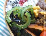 ゴーヤのナムル風磯和え～お弁当にも◎作り方5写真