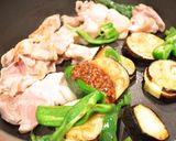 豚とナスピーマンの醤油麹炒め作り方3写真