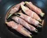 簡単☆茄子の塩麹豚巻き☆生姜風味作り方4写真