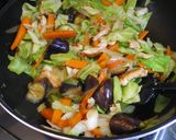 切り方次第！！鶏ムネ染みしみぃ♪野菜炒め作り方8写真