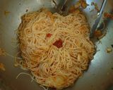 簡単♪キムチとこんぶ梅のそうめん作り方3写真