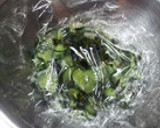 自家製らっきょうで☆わかめと胡瓜の酢の物作り方7写真