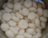甘さ控えめ♪煮豆の寒天白玉デザート作り方7写真