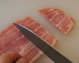 生しょうゆのカルボ風パスタ作り方3写真