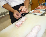 相性ぴったりの照り焼き仕立て鶏ごぼう巻き作り方2写真