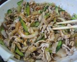 豚肉とキュウリの粒マスタードソース炒め作り方8写真