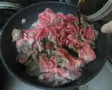 フライパンDEだいたいすき焼き作り方2写真