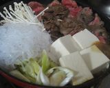 フライパンDEだいたいすき焼き作り方3写真