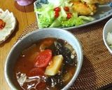 簡単♪塩麹魚＆和風野菜とわかめの重ね蒸し作り方7写真