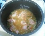 炊飯器でできる骨付き鶏肉のピラフ☆作り方4写真