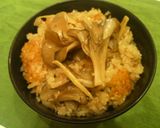 ○○○で！舞茸❤生姜❤挽肉の炊き込み御飯作り方7写真