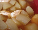 とうがん・ササミ・しめじの煮物作り方5写真