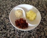 なすとひき肉の炒め物♡作り方1写真