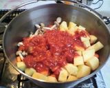鶏肉トマト煮＆ペンネ作り方23写真