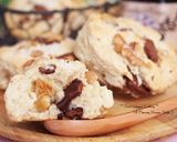 簡単♬胡桃とチョコのオイルスコーン♡作り方5写真
